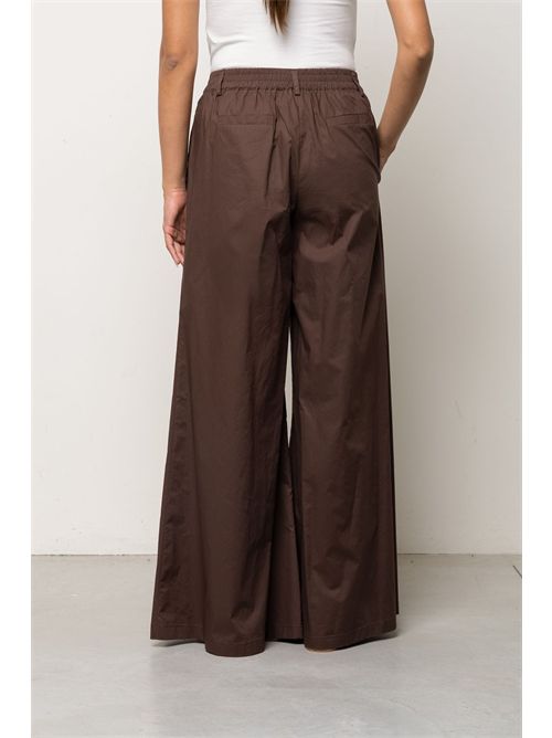 Pantaloni palazzo in cotone KAOS | SPJLE033/6011